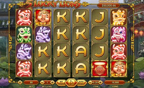 5 lucky lions slot demo